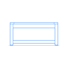 Furniture Outdoor Lounge Ikea Nammaro Modular Ottoman Line Art Illustration Svg, Free Vectors File
